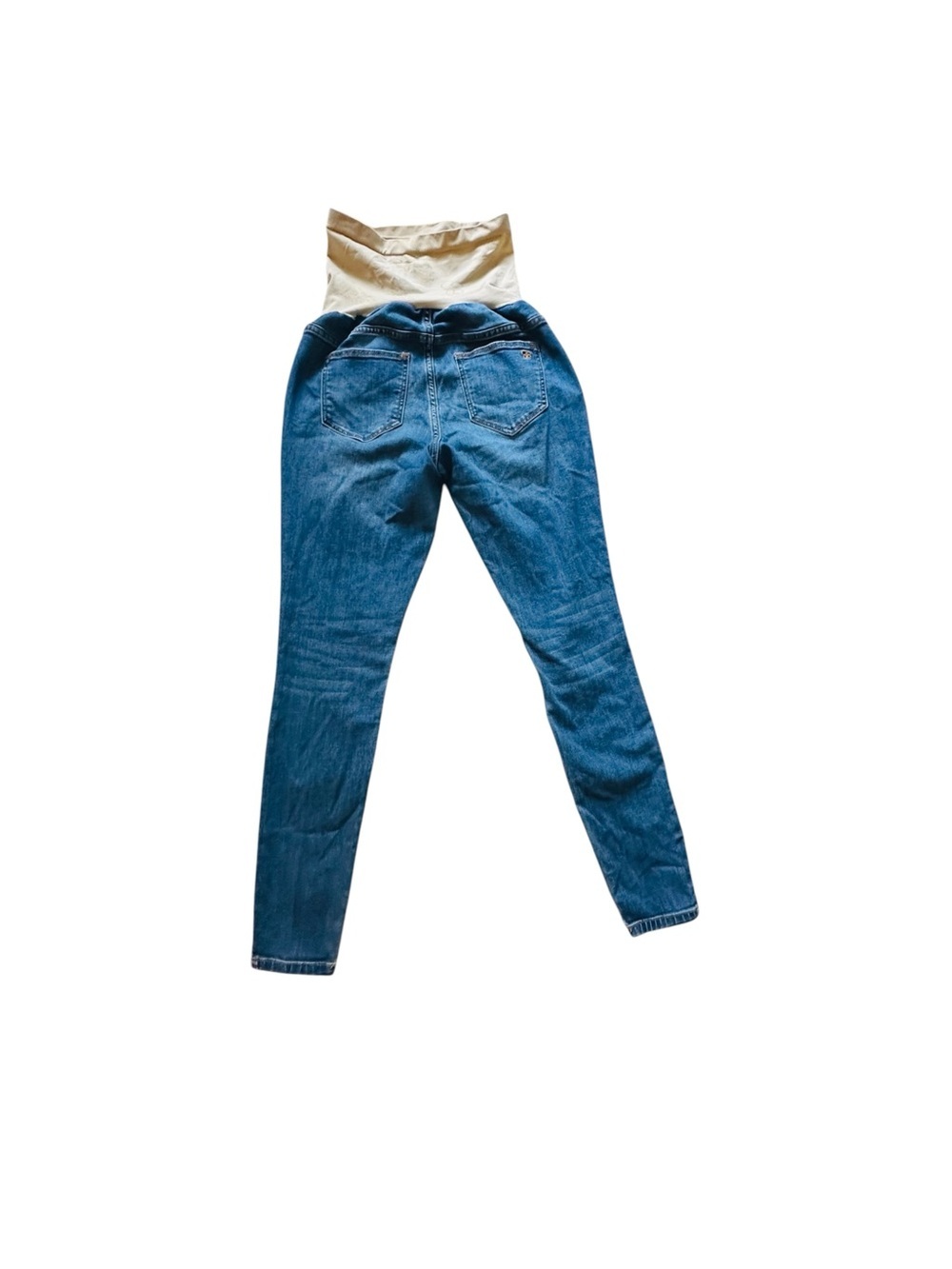 Jessica Simpson Skinny Leg Maternity Jeans with Stretch Waistband Womens Small - Picture 9 of 12